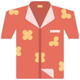 hawajska spódnica ikona