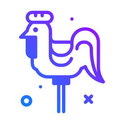 Cock icon