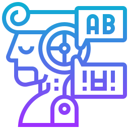 processamento de linguagem natural Ícone