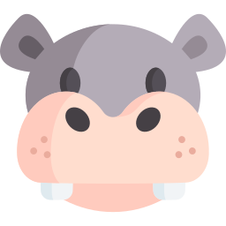 Hippopotamus icon