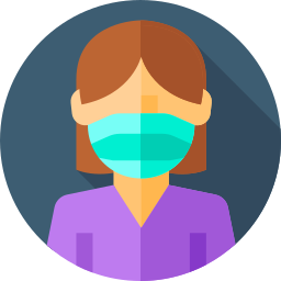 Medical mask icon