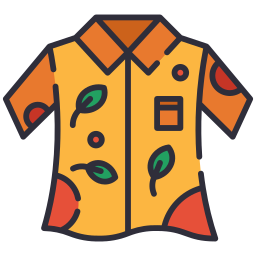 Гавайская рубашка иконка