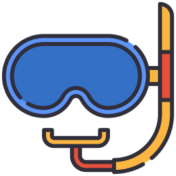 Diving mask icon