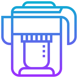 Water filter icon