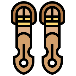 herramientas de cuero icono