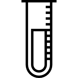 tubo de ensaio Ícone