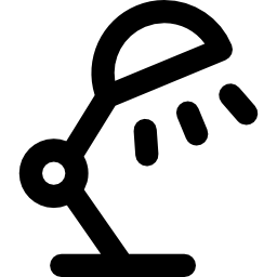 Desk lamp icon