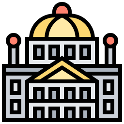 federaal paleis van zwitserland icoon