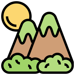 montaña icono