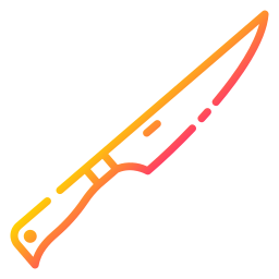 Boning knife icon