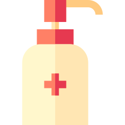 Hand sanitizer icon