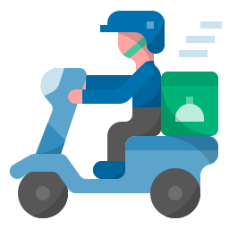 Food delivery icon