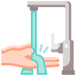 Washing hands icon