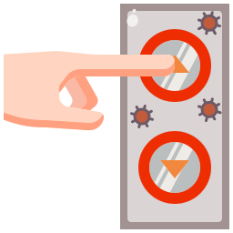 エレベーターのボタン icon