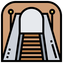 túnel icono