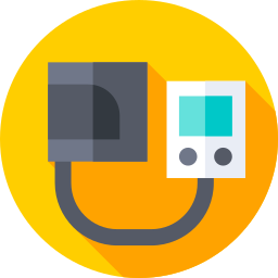 Blood pressure meter icon