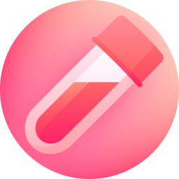 Blood sample icon