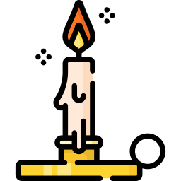 Candlestick holder icon
