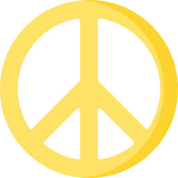 simbolo de paz icono