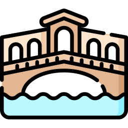 Rialto bridge icon