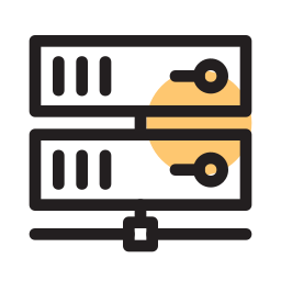 server in linea icona