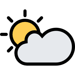 Cloudy day icon