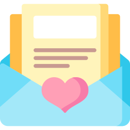 Wedding invitation icon