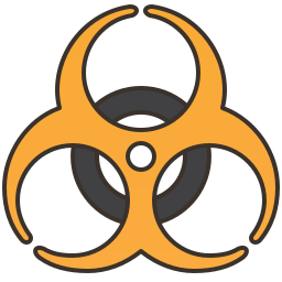 Radiation icon