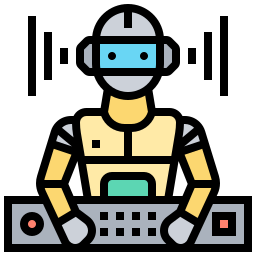 robótico icono