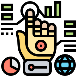 Wired gloves icon