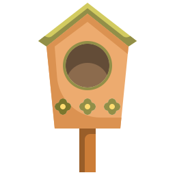 casa de passarinho Ícone