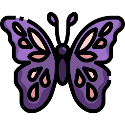 mariposa icono