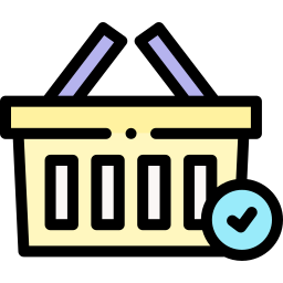 Shopping basket icon