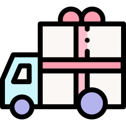 Delivery car icon