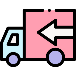 Delivery car icon