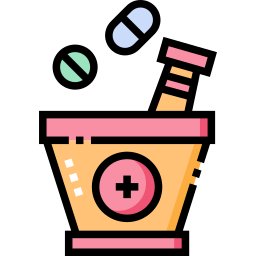 Herbal treatment icon