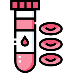 tubo de sangre icono