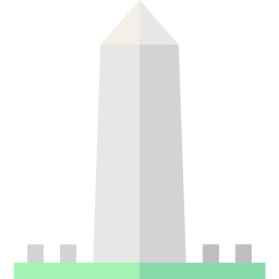 Памятник Вашингтону иконка