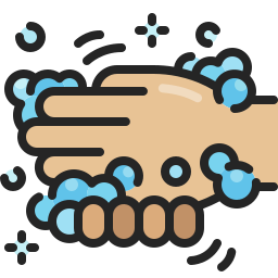 Washing hand icon