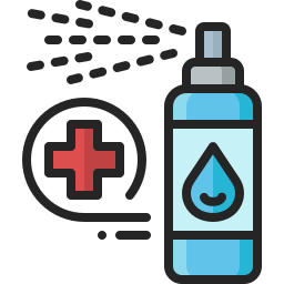 Cleaning spray icon