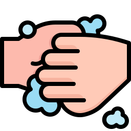 Washing hands icon