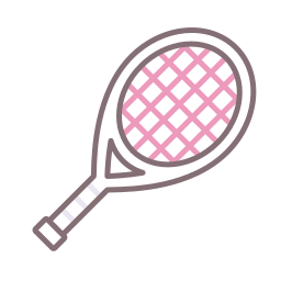 Tennis racket icon