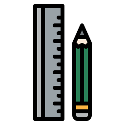 outils de dessin Icône