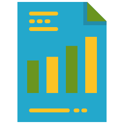 graphique d'entreprise Icône