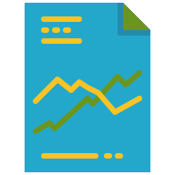 graphique d'entreprise Icône