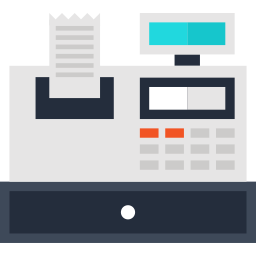 Cash register icon