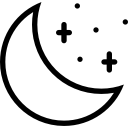 Half moon icon