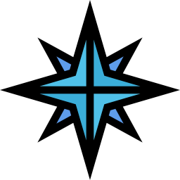 Wind rose icon