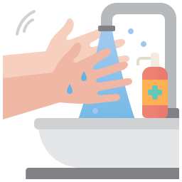 Hand washing icon