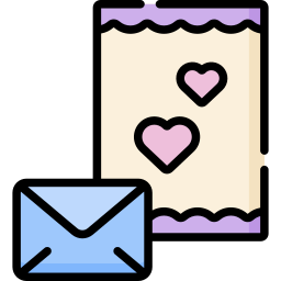 Greeting card icon